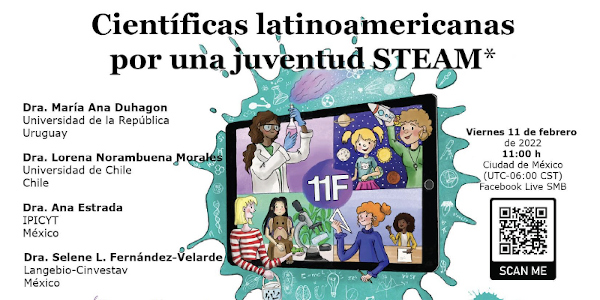 Científicas latinoamericanas por una juventud STEAM.