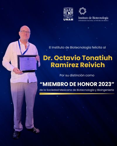 La SMBB distingue al Dr. Tonatiuh Ramíreza como 