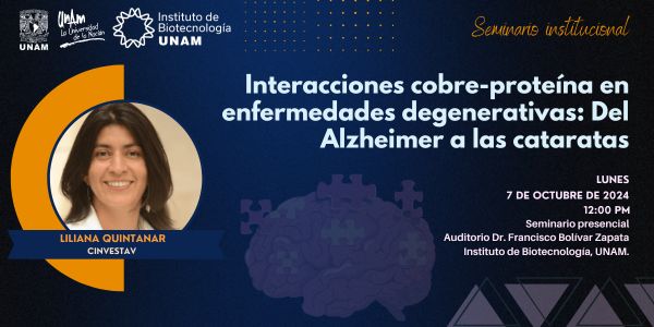 Interacciones cobre-protena en enfermedades degenerativas: Del Alzheimer a las cataratas